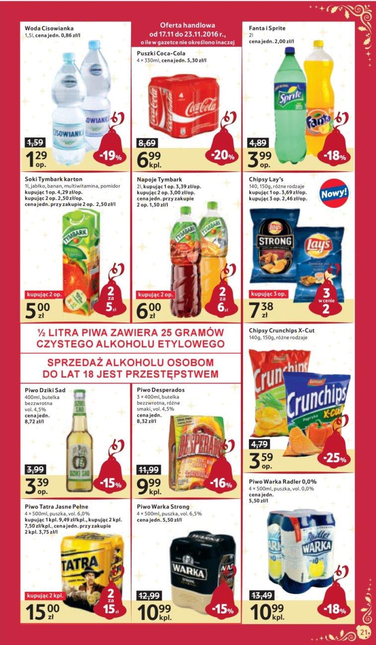 Gazetka promocyjna Tesco str. 21