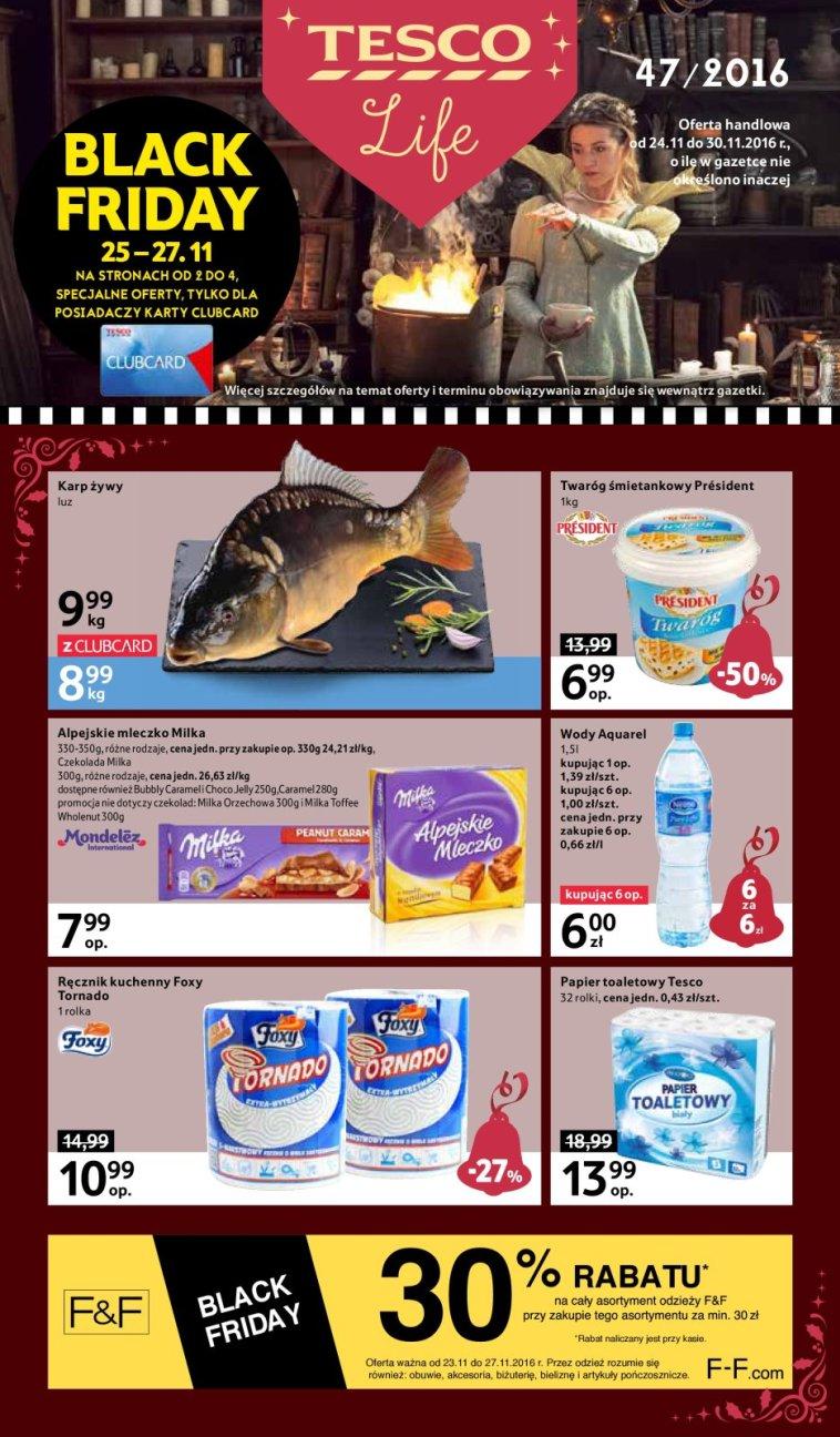 Gazetka promocyjna Tesco str. 1