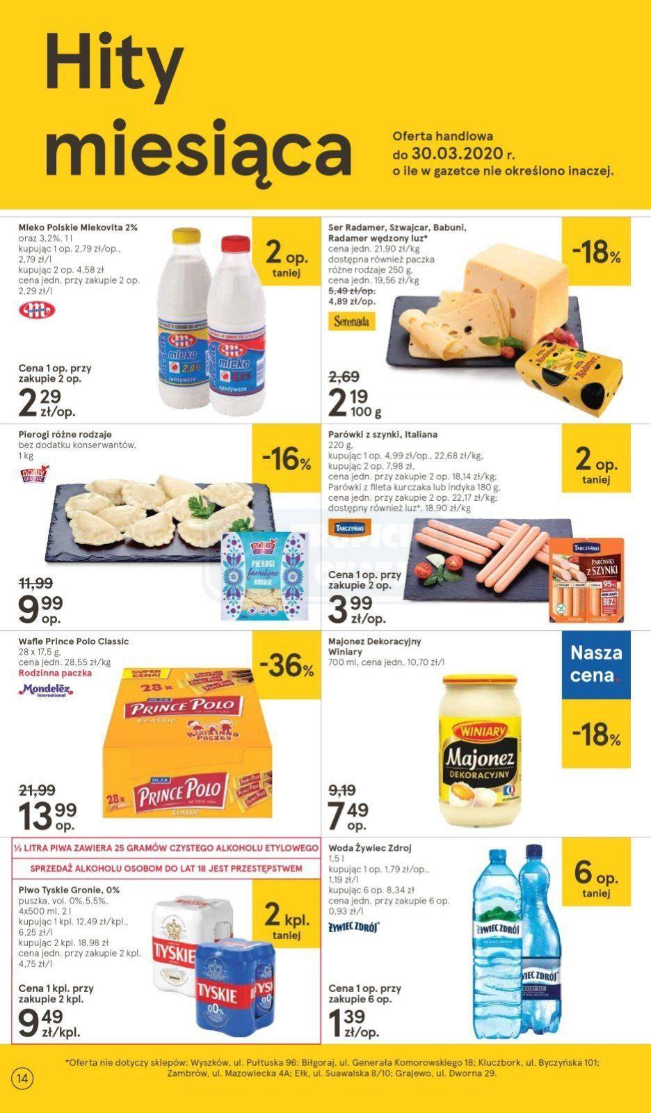 Gazetka promocyjna Tesco str. 14