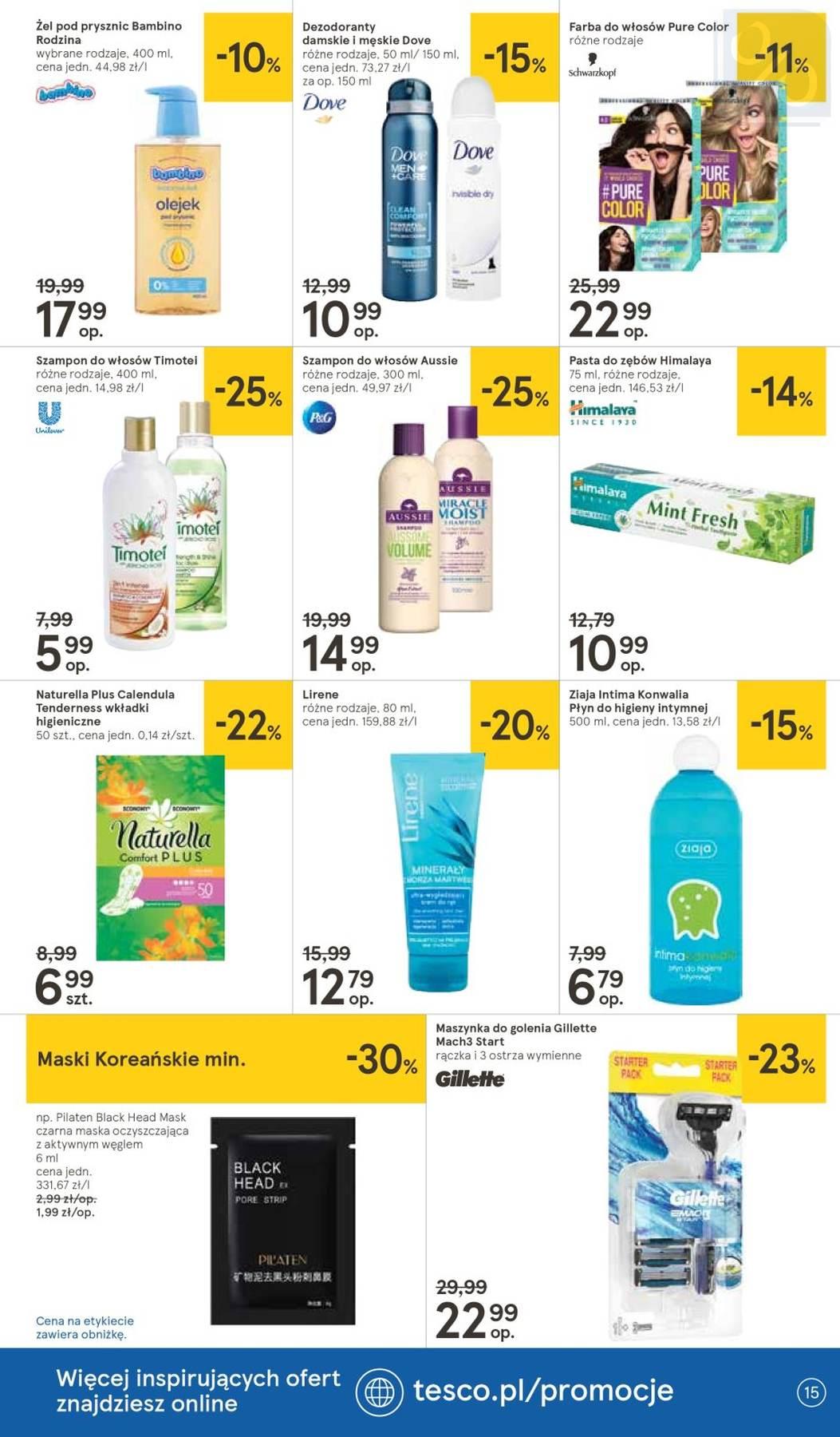Gazetka promocyjna Tesco str. 15
