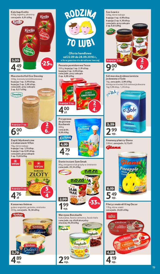 Gazetka promocyjna Tesco str. 19