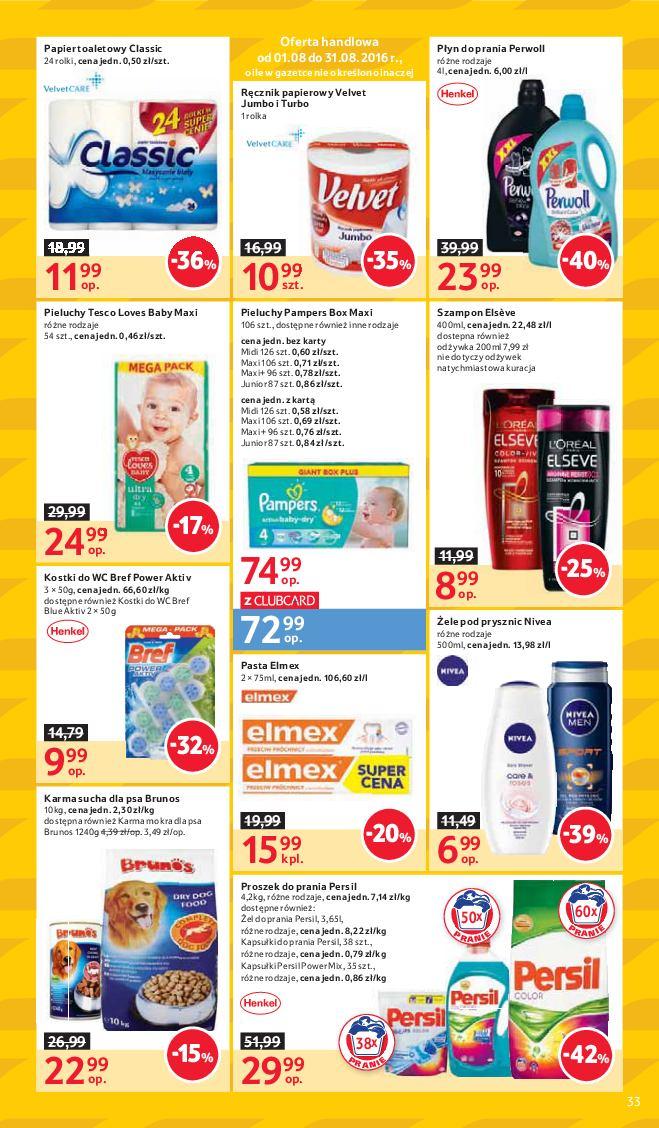 Gazetka promocyjna Tesco str. 33