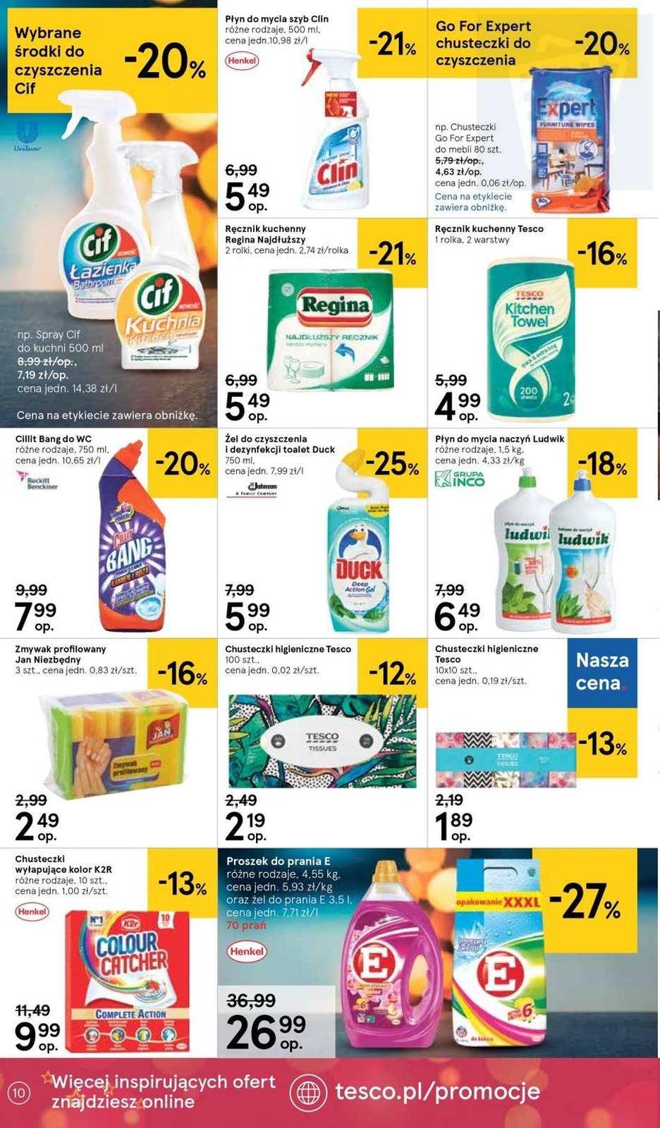 Gazetka promocyjna Tesco str. 10