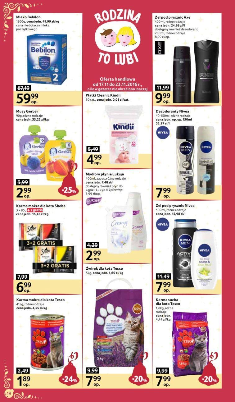 Gazetka promocyjna Tesco str. 18