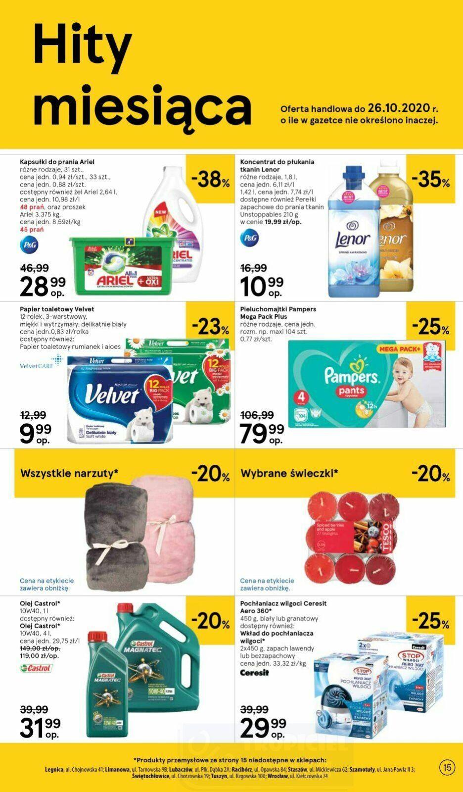Gazetka promocyjna Tesco str. 15