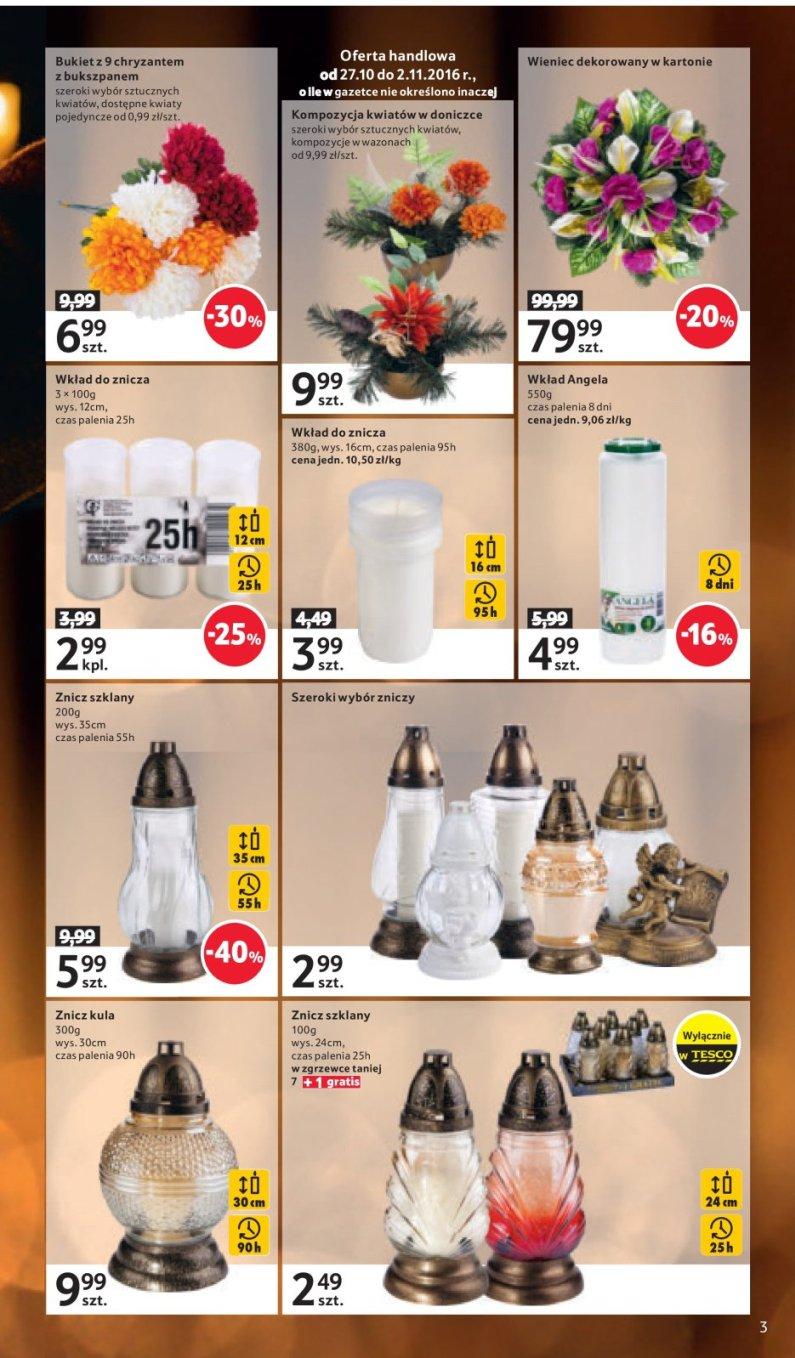Gazetka promocyjna Tesco str. 3