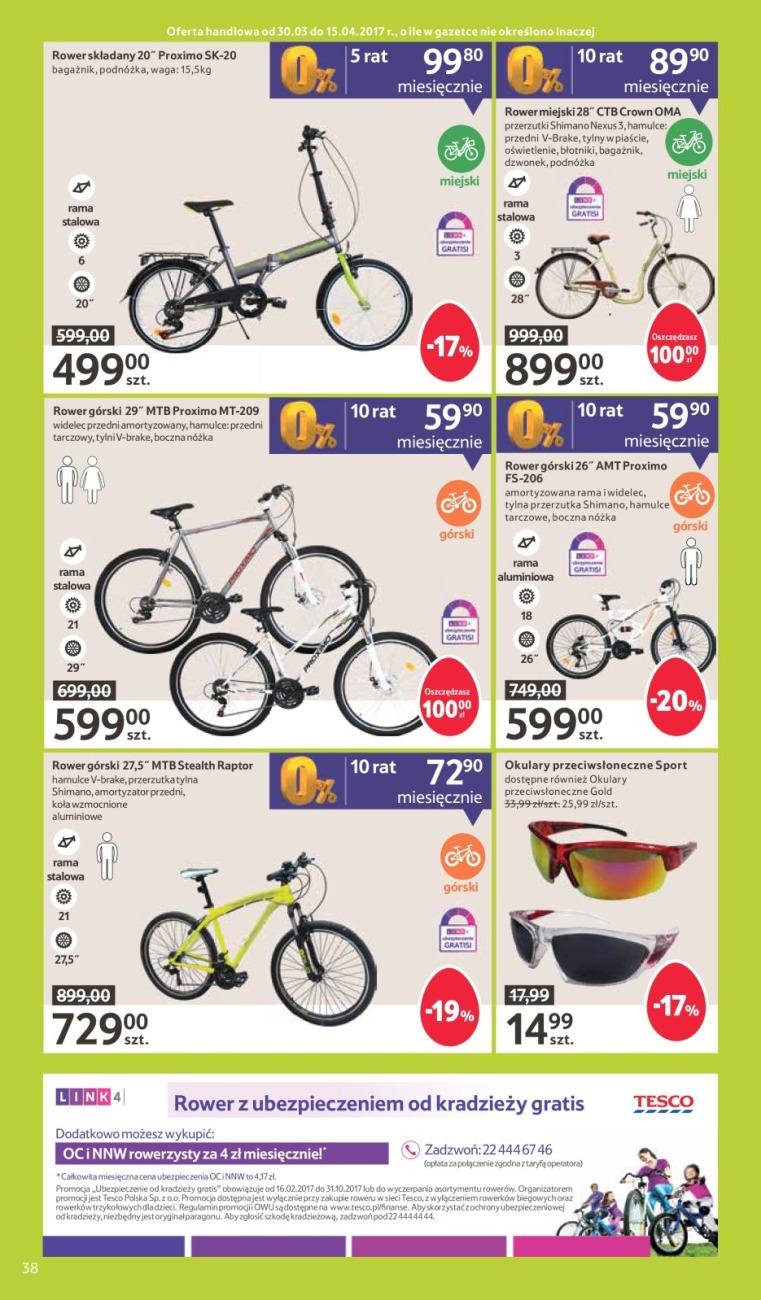 Gazetka promocyjna Tesco str. 38