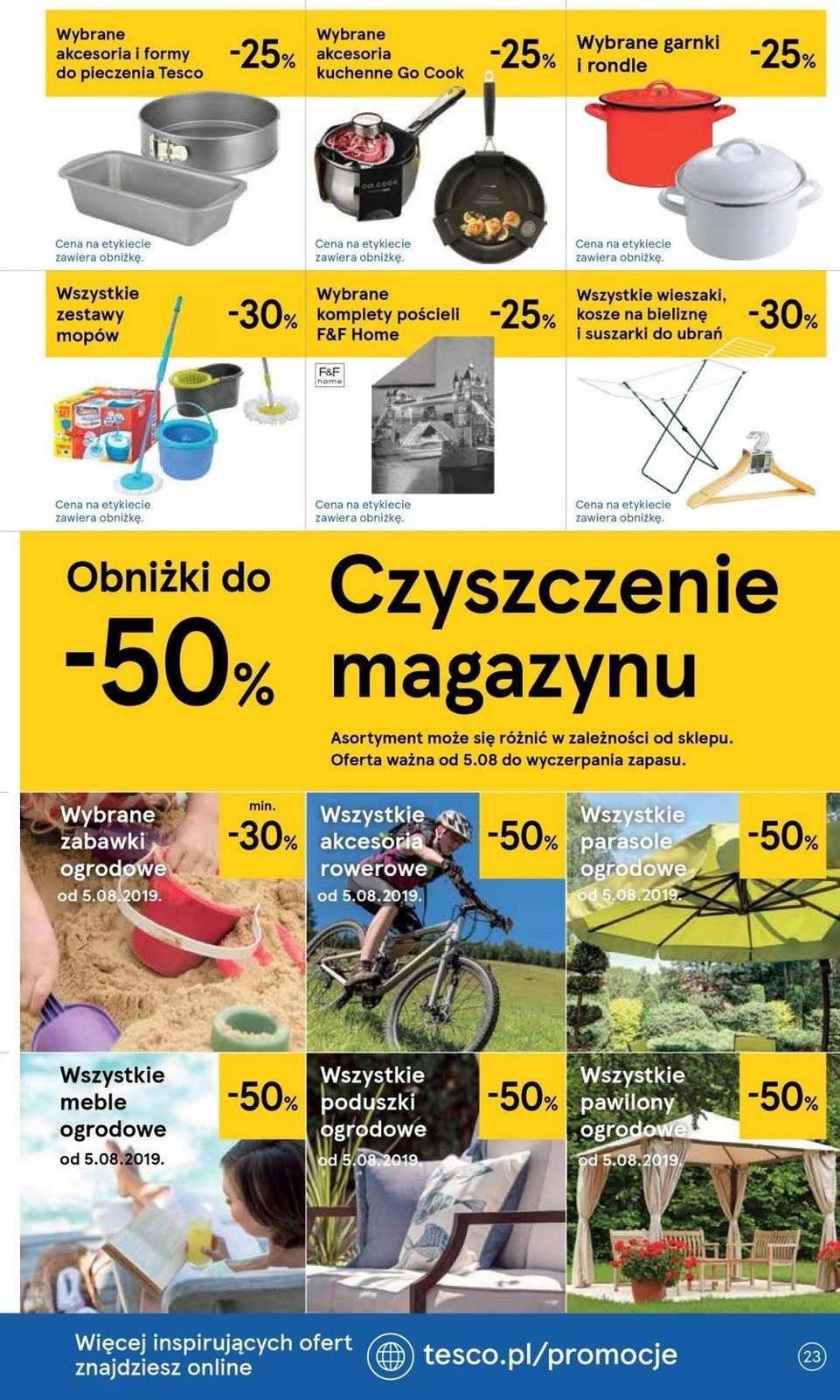 Gazetka promocyjna Tesco str. 23