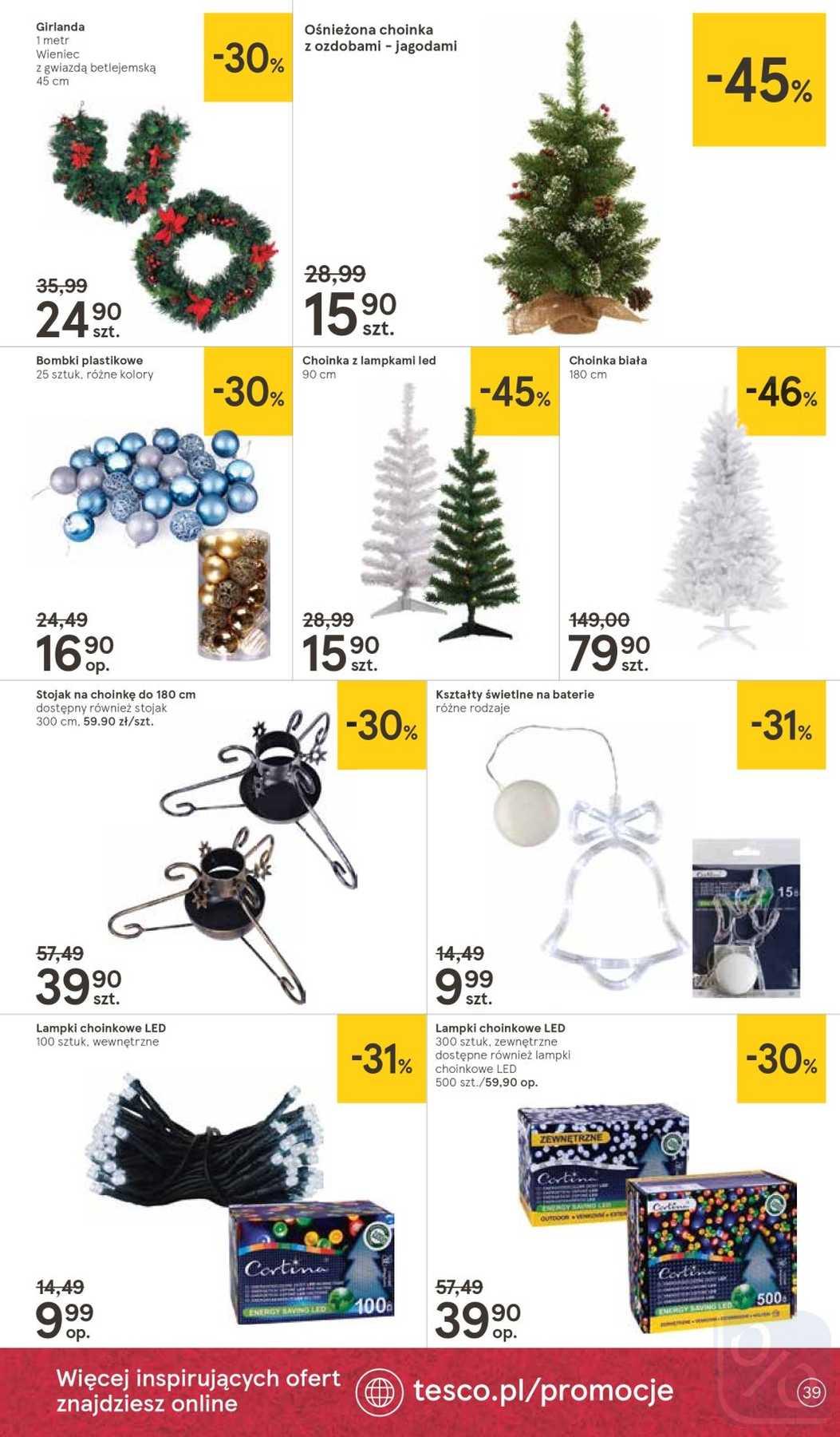 Gazetka promocyjna Tesco str. 39