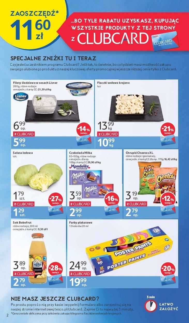 Gazetka promocyjna Tesco str. 2