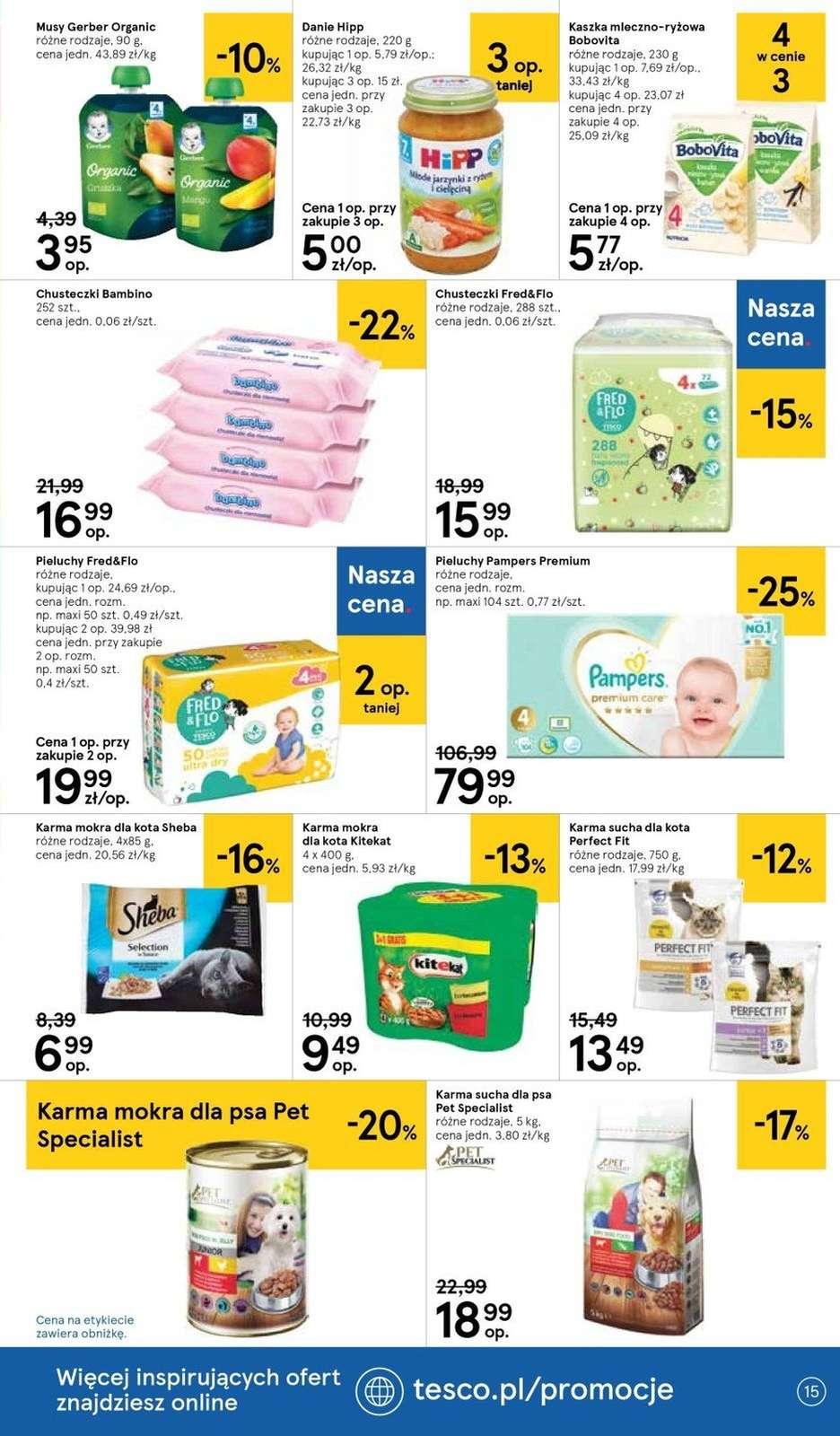 Gazetka promocyjna Tesco str. 15