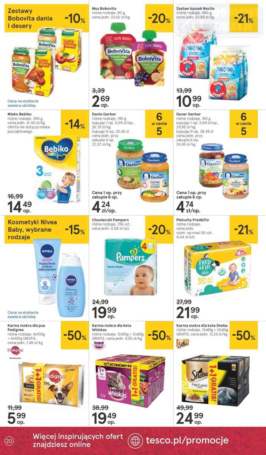 Gazetka promocyjna Tesco str. 20