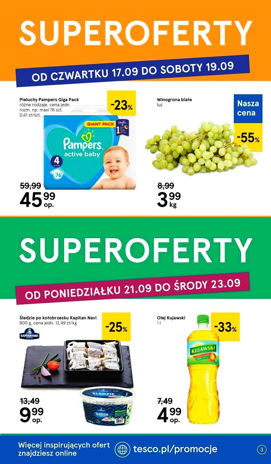 Gazetka promocyjna Tesco str. 3