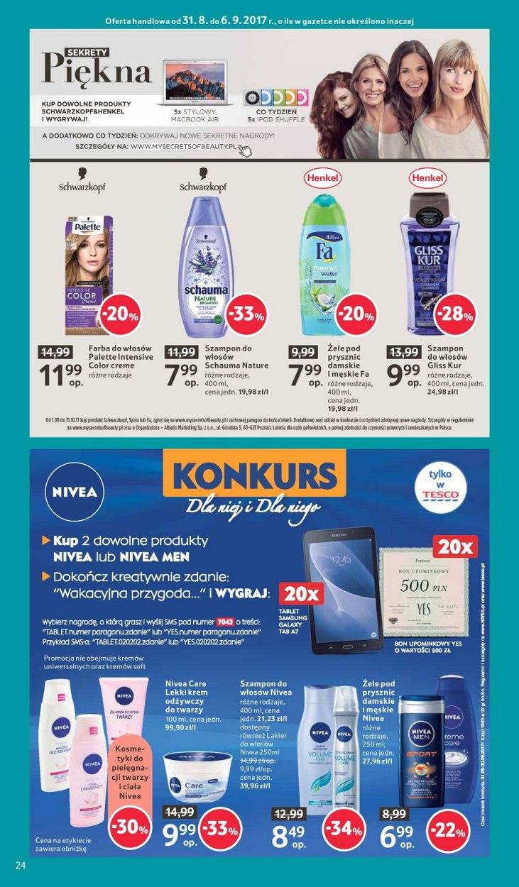 Gazetka promocyjna Tesco str. 24