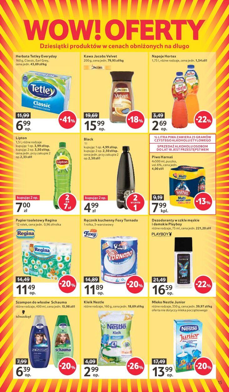 Gazetka promocyjna Tesco str. 15