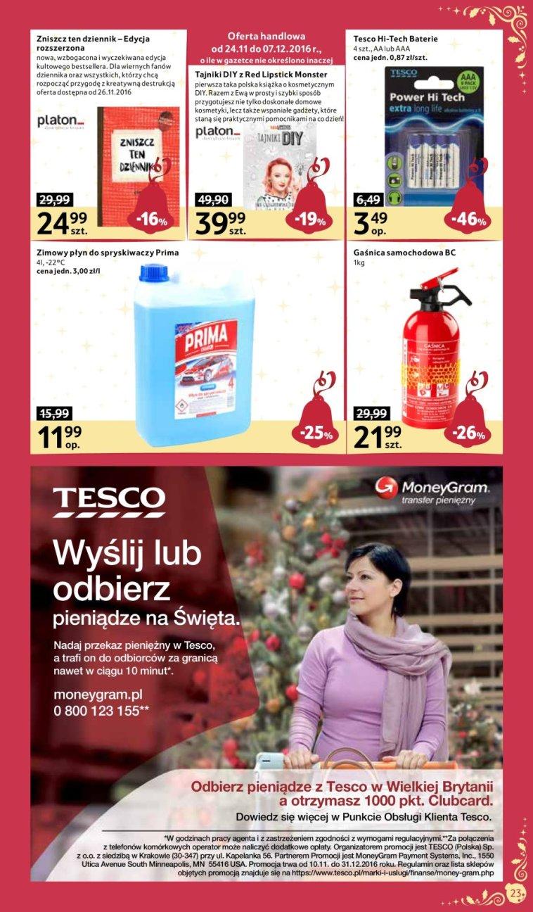 Gazetka promocyjna Tesco str. 23