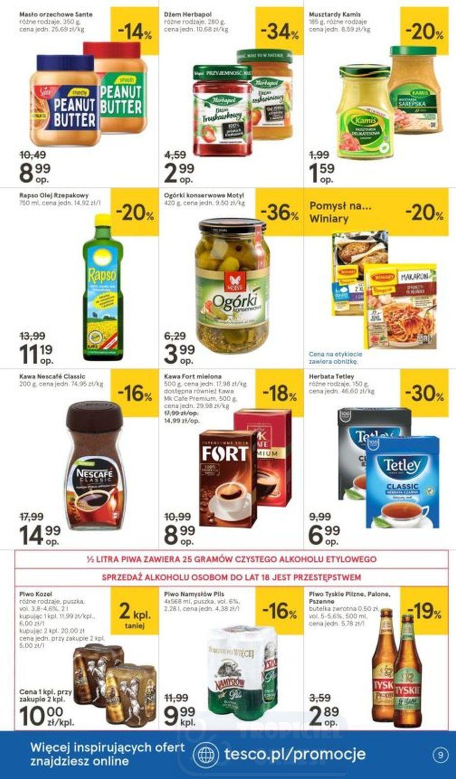 Gazetka promocyjna Tesco str. 9