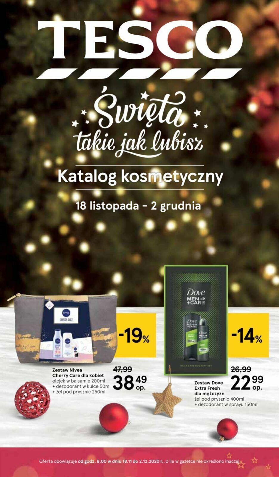 Gazetka promocyjna Tesco str. 1