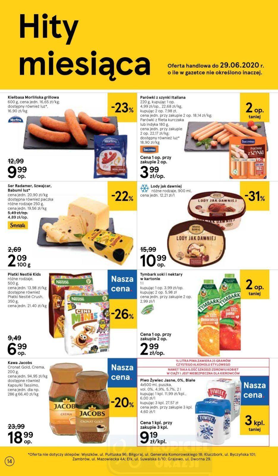 Gazetka promocyjna Tesco str. 14