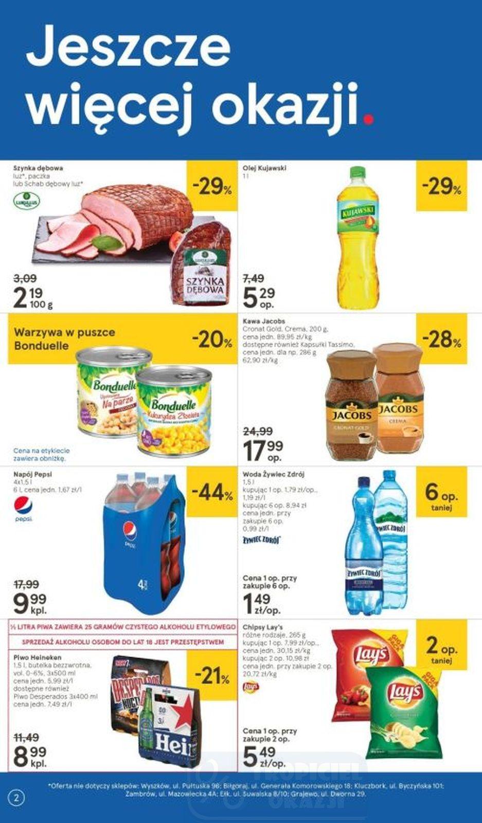 Gazetka promocyjna Tesco str. 2