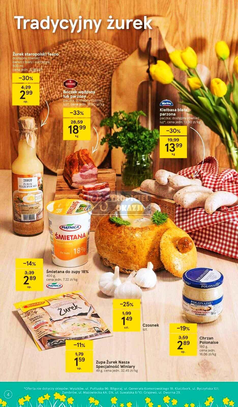 Gazetka promocyjna Tesco str. 4