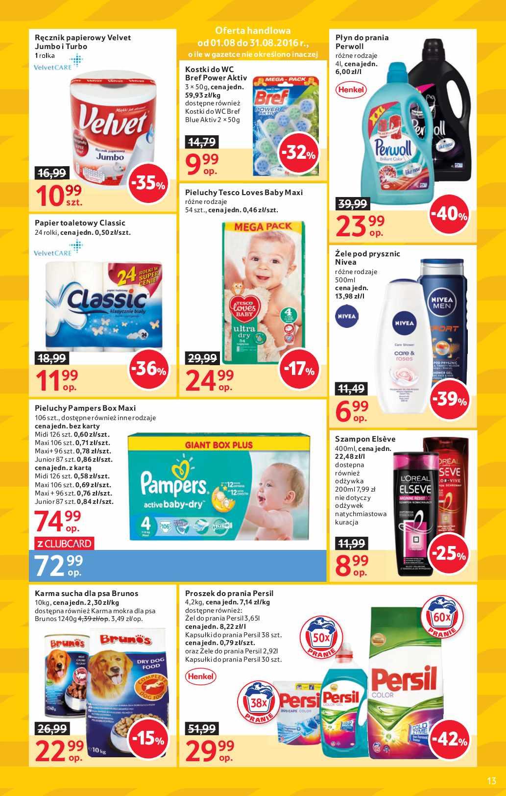 Gazetka promocyjna Tesco str. 13