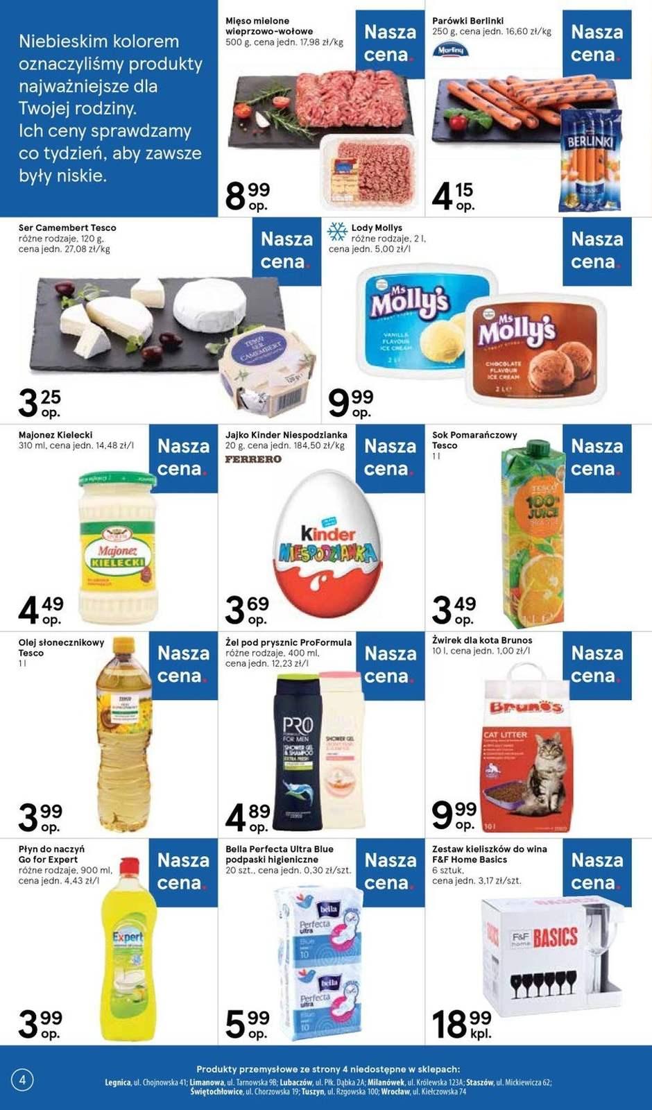 Gazetka promocyjna Tesco str. 4