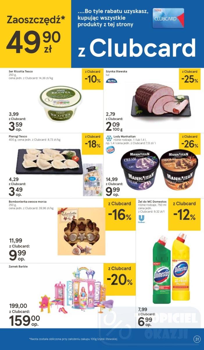 Gazetka promocyjna Tesco str. 31
