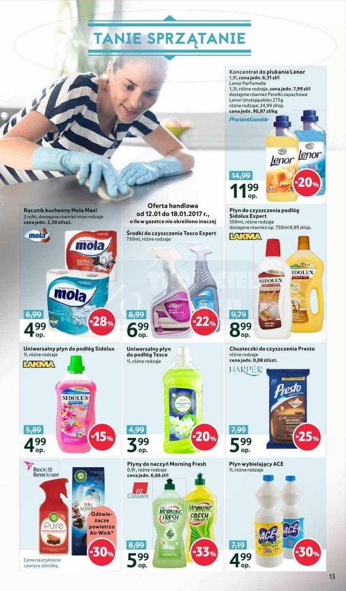 Gazetka promocyjna Tesco str. 13