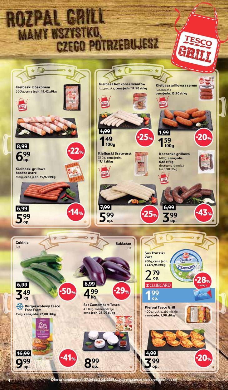 Gazetka promocyjna Tesco str. 4