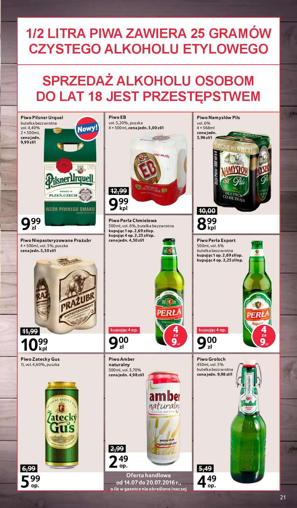 Gazetka promocyjna Tesco str. 21