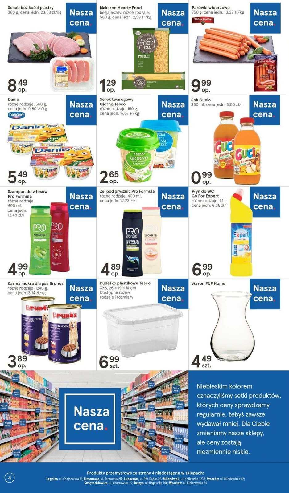 Gazetka promocyjna Tesco str. 4