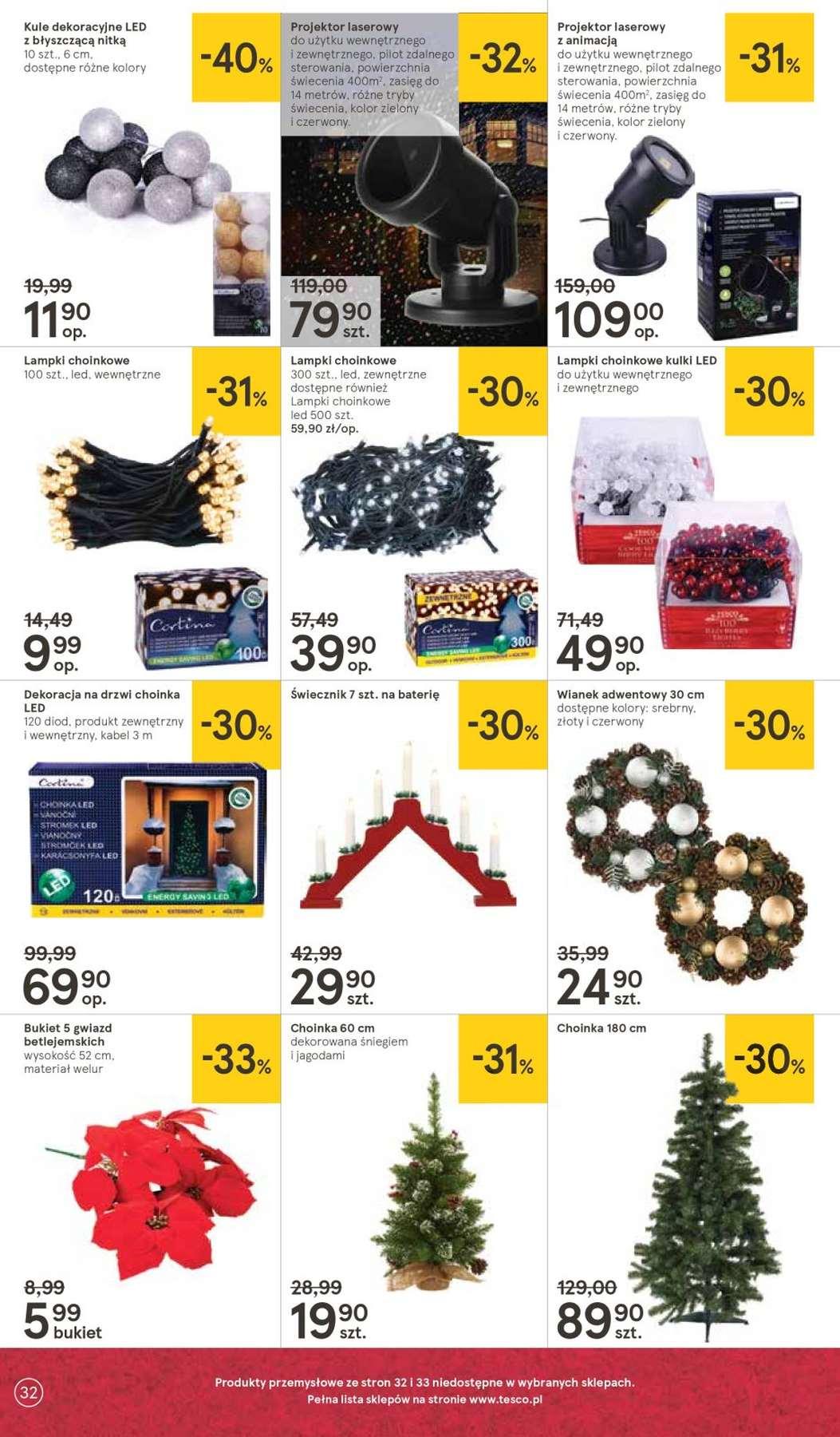 Gazetka promocyjna Tesco str. 32