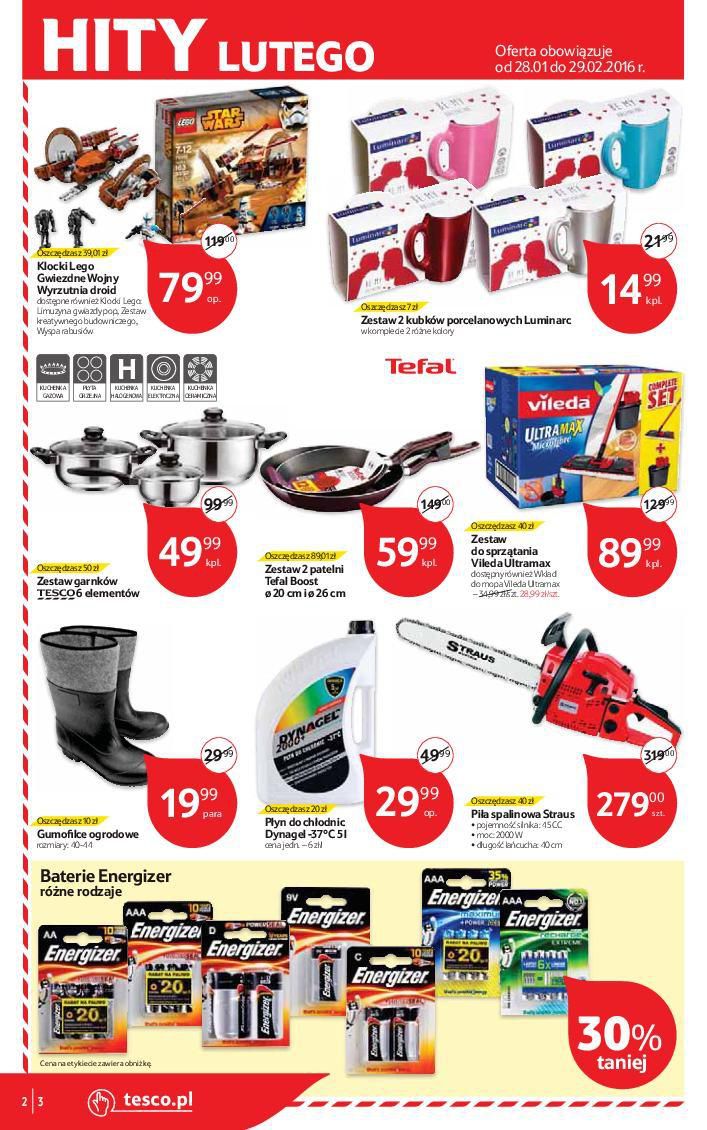 Gazetka promocyjna Tesco str. 2