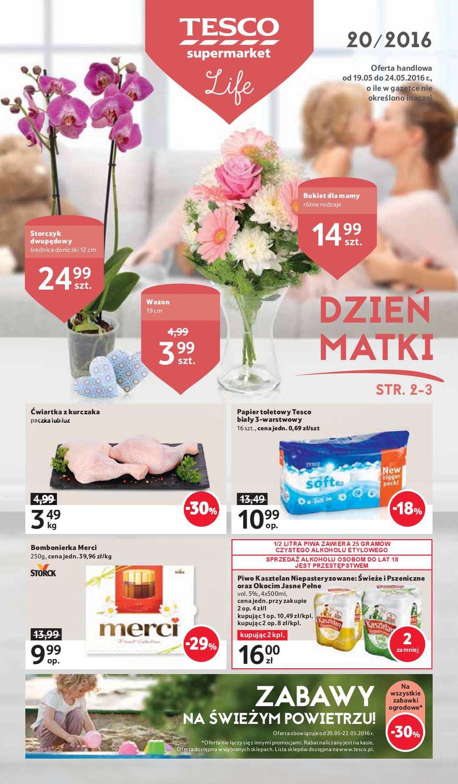 Gazetka promocyjna Tesco str. 1