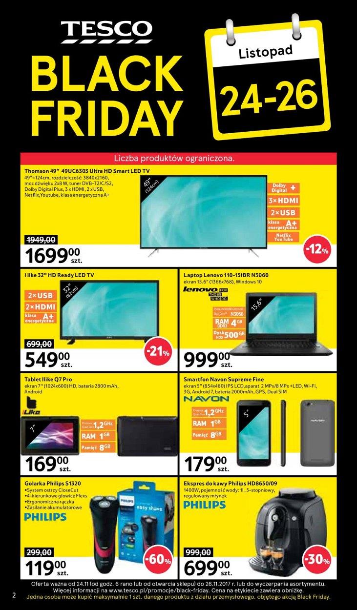 Gazetka promocyjna Tesco str. 2