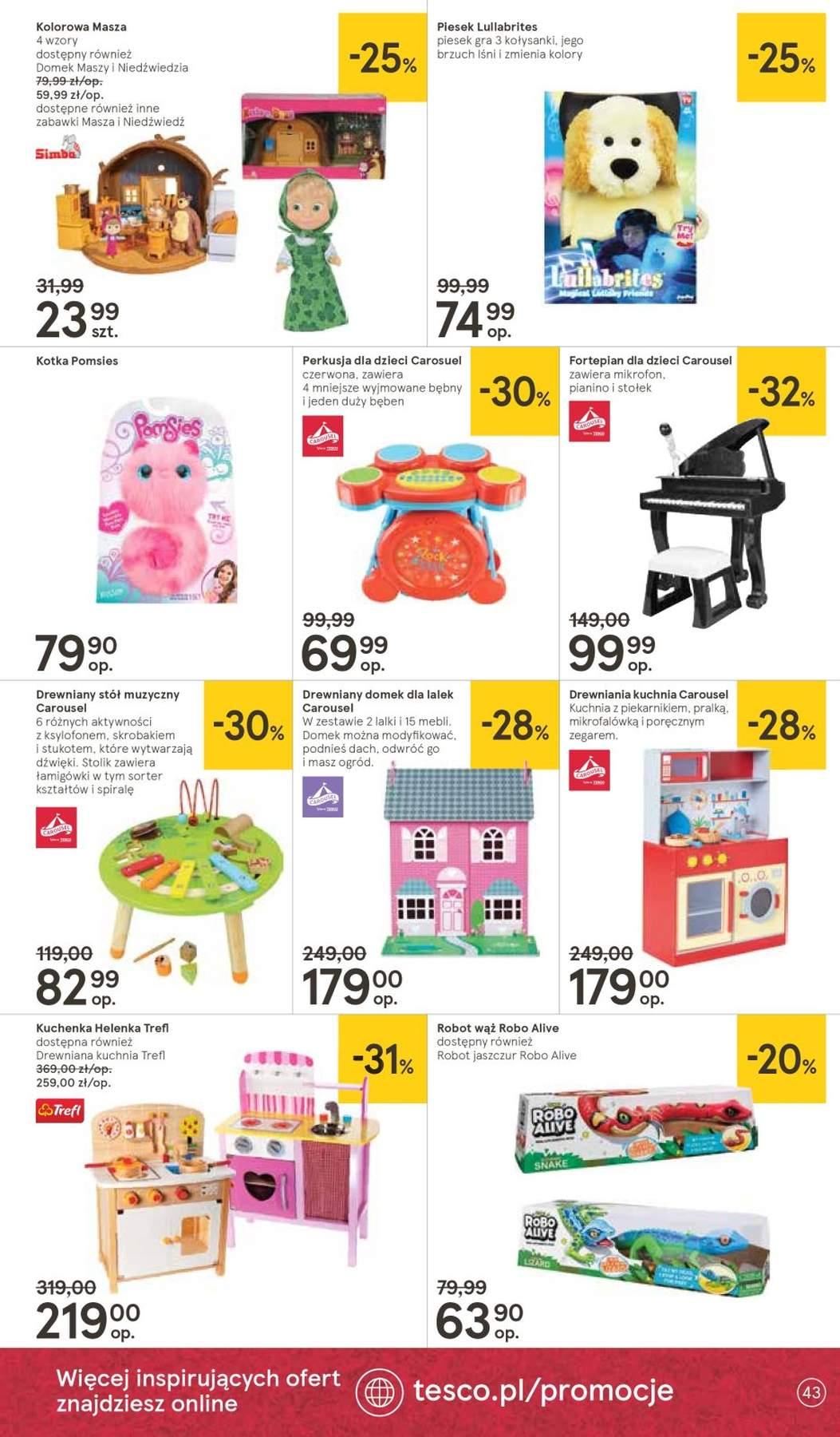 Gazetka promocyjna Tesco str. 43
