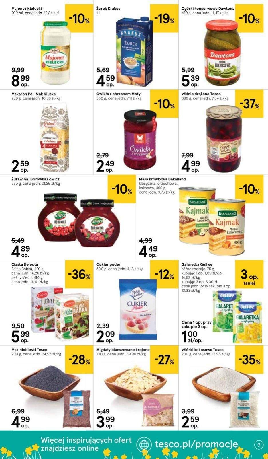 Gazetka promocyjna Tesco str. 9
