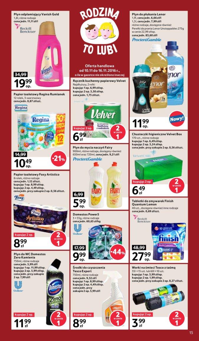Gazetka promocyjna Tesco str. 15