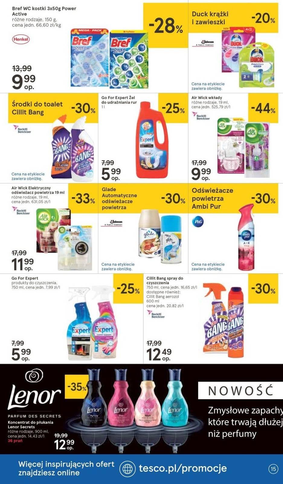 Gazetka promocyjna Tesco str. 15