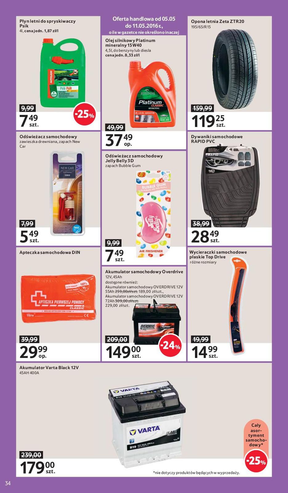 Gazetka promocyjna Tesco str. 34