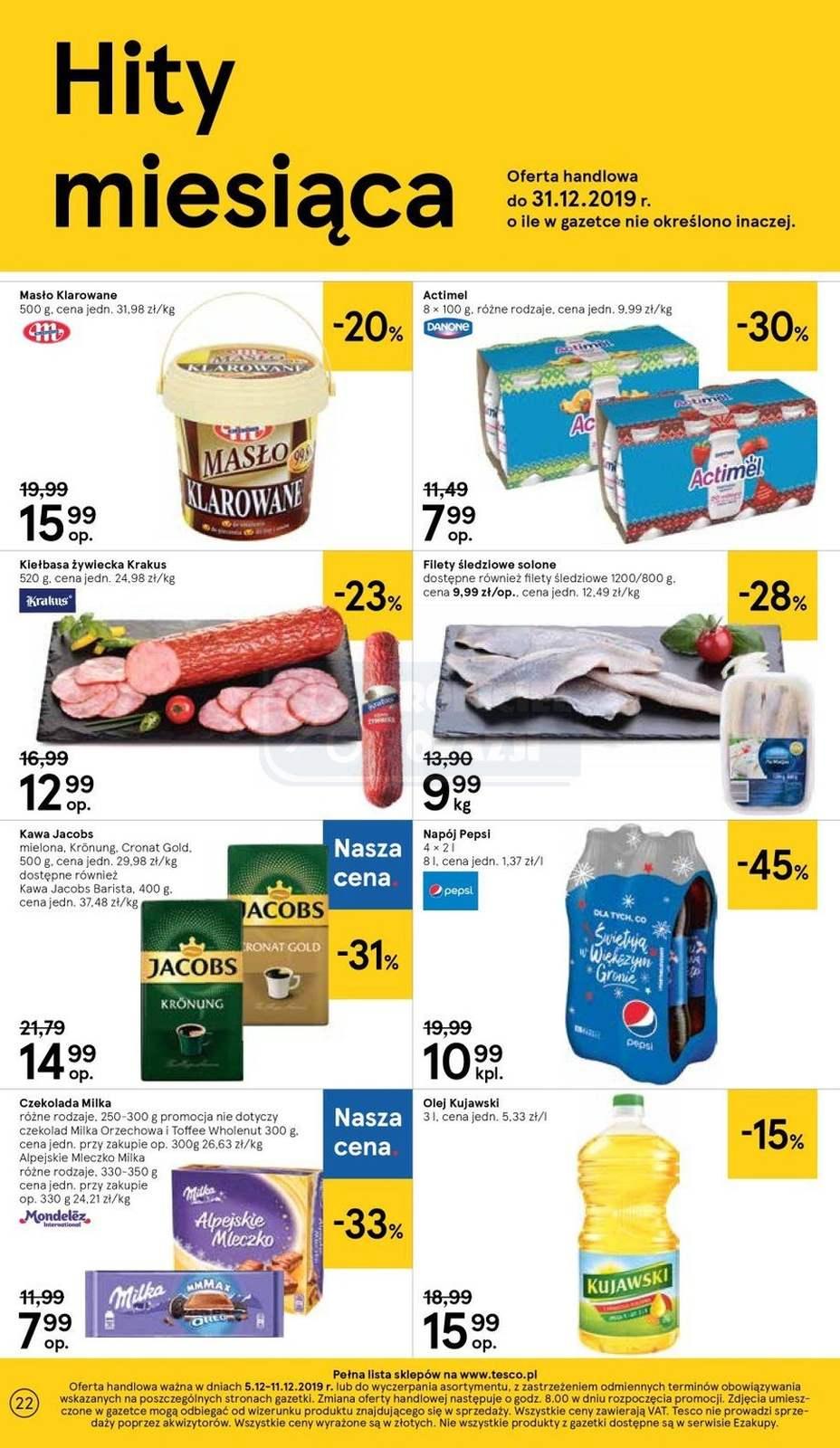 Gazetka promocyjna Tesco str. 22