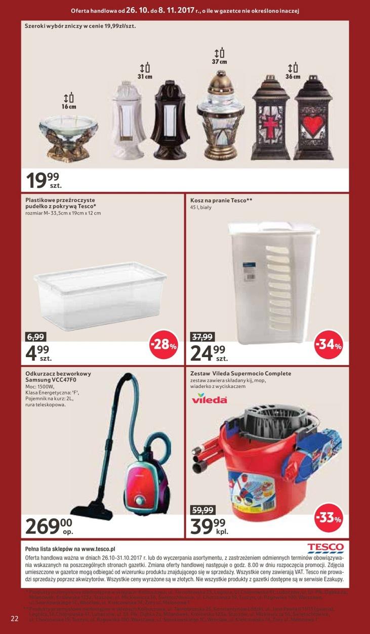 Gazetka promocyjna Tesco str. 21
