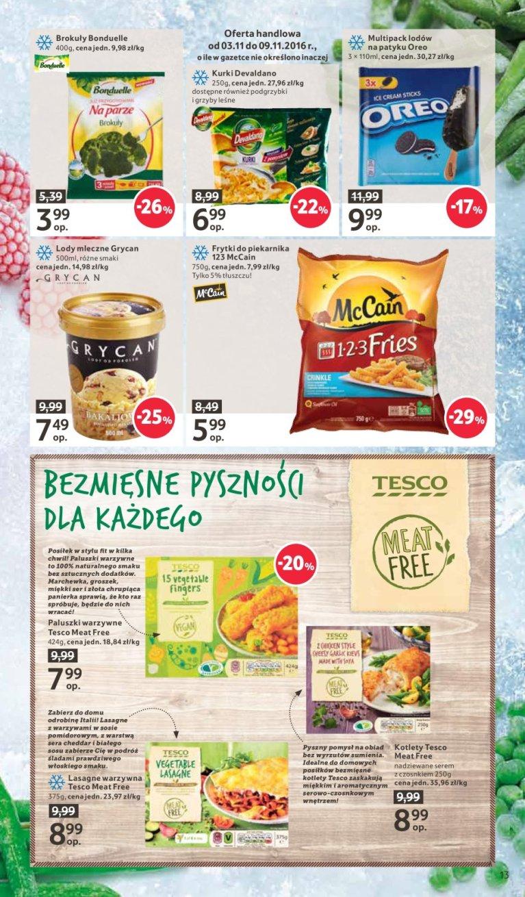 Gazetka promocyjna Tesco str. 13