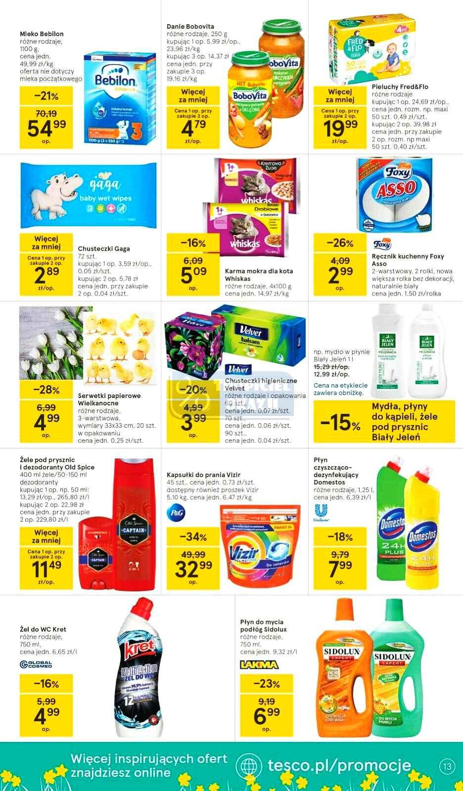 Gazetka promocyjna Tesco str. 13