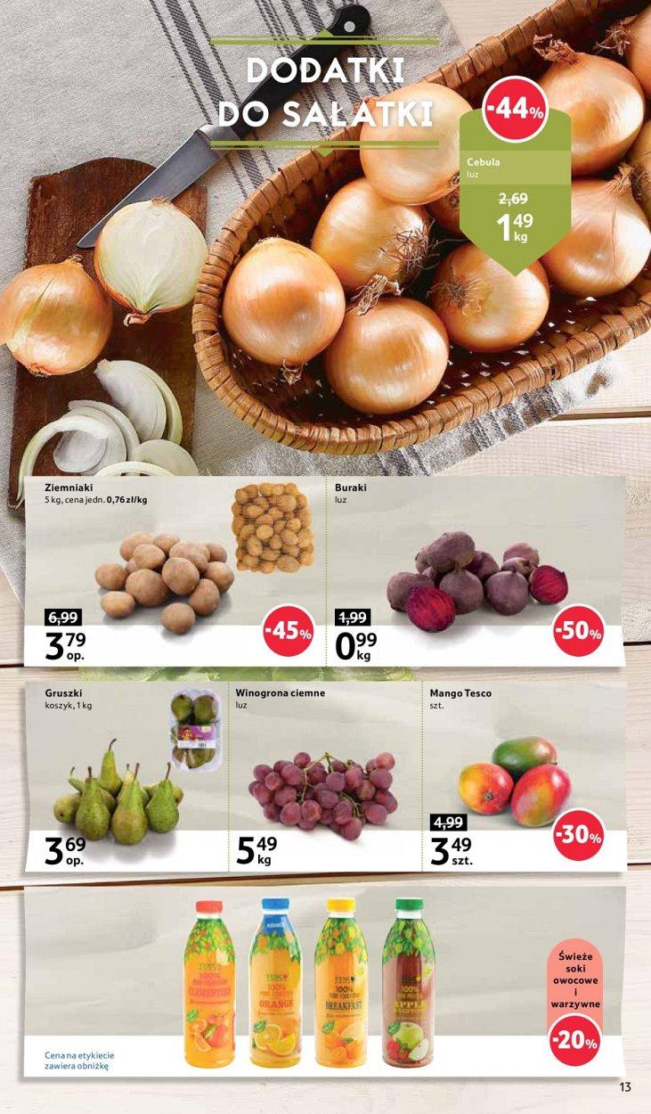 Gazetka promocyjna Tesco str. 13