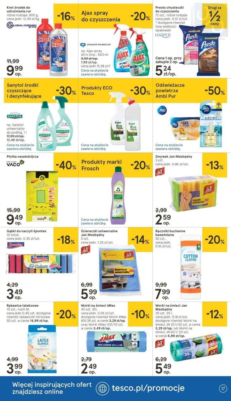 Gazetka promocyjna Tesco str. 17