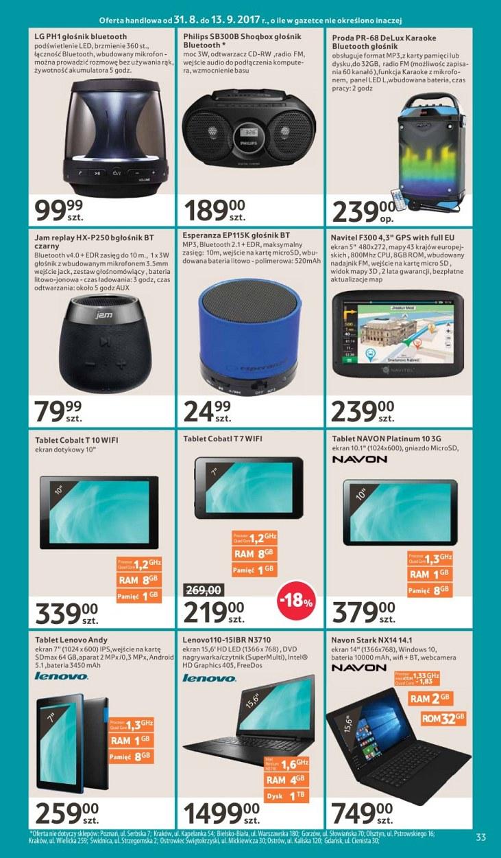 Gazetka promocyjna Tesco str. 33