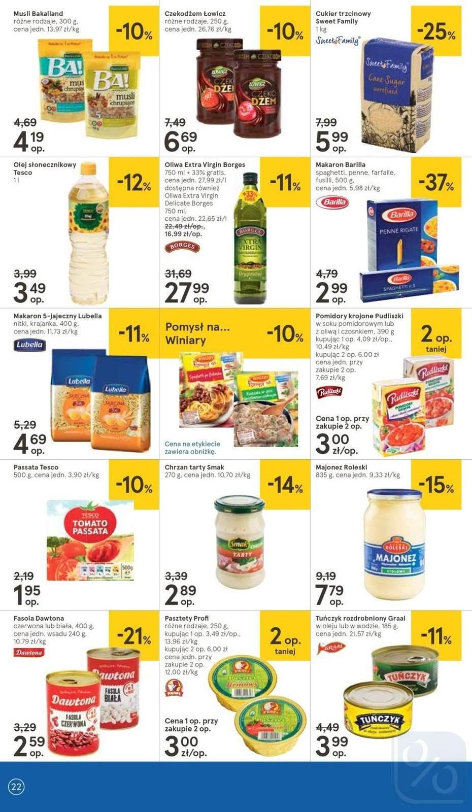 Gazetka promocyjna Tesco str. 22