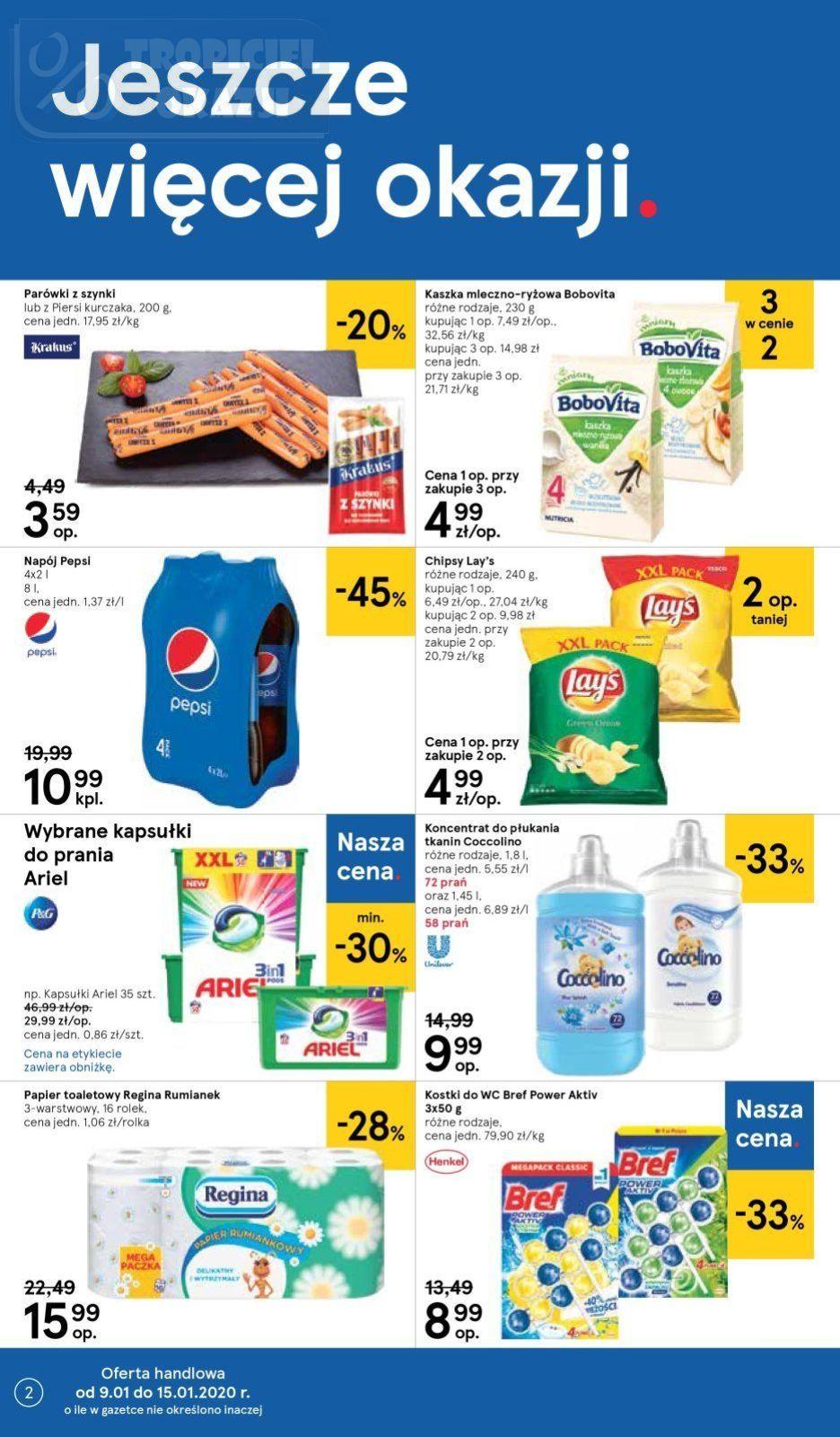 Gazetka promocyjna Tesco str. 2